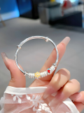 wholesale 999 Sterling Silver Bracelet for Big Kids, Girl Student's Birthday Gift with Design Sense-0-26