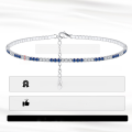 wholesale S925 Sterling Silver Cloud-Pull Anklet, Adjustable Stackable Foot Jewelry, Fashionable and Versatile, Wholesale from Manufacturer-0-2