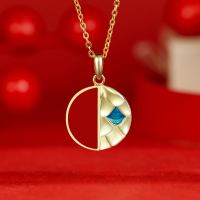 wholesale 925 Sterling Silver Double-Wear Versatile Women's Dragon Scale Pendant Necklace, Unisex Layering Chain with National Style Charm-Necklace 925 Silver