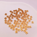 wholesale S925 gold-plated small spacer beads, spacer beads, loose beads, accessories for bracelets, necklaces, stringing, and DIY handmade semi-finished products-0-13