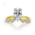 wholesale 925 Silver New Jewelry Imported High Carbon Diamond Pear-Shaped 7*11 Ring for Women, Elegant and Stylish-0-0