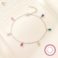 wholesale Metal: 925 Sterling Silver Women's Cross-Border Hot-Selling, Simple and Versatile Accessory-Platinum