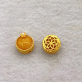 wholesale S925 silver gold-plated natural beeswax bracelet accessories DIY handmade unfinished accessories-0-9