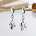 wholesale S925 sterling silver cute animal teddy bear ear clips, small and exquisite, delicate niche design earrings for women-0-0