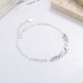 wholesale S925 Silver Cloud Tide Pavilion Fashion Minimalist Beaded Cat's Eye Engraved Ball Bright Sweet Ins Style Luxury Versatile Design-0-1