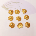 wholesale Gold-plated S925 Silver Nine-Tailed Fox Coin Charm Beads Bracelet Necklace Accessories DIY Components-0-13