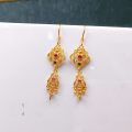 wholesale Metal: S925 Silver Gold Plated, Earring Hook Semi-finished Products for DIY Jewelry, Crystal Gemstone, Vintage-style Earring Accessories-0-1