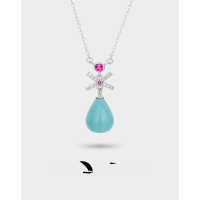 wholesale S925 silver electroplated source factory new trendy Korean-style minimalist women's choker necklace wholesale-Fashion necklace>925 silver