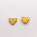 wholesale S925 gold-plated amber beeswax barrel bead Buddha butterfly Chokyi Lamu pendant accessory bracelet semi-finished product-0-3
