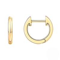 wholesale S925 Sterling Silver Punk Style Spike Studded With Crystals And Pearl Ear Cuff Earrings For Women-Gold#2 925 Silver