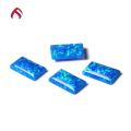 wholesale Metal material, wish best-selling synthetic opal OPAL rectangular straight baguette synthetic opal jewelry inlay stones-0-2