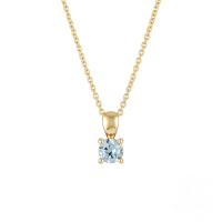 wholesale S925 Sterling Silver Ins Style Simple Daily Matching Pendant Necklace For Women,-Gold-March 925 silver