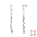 wholesale GPE Collection S925 Sterling Silver European and American Cross-Border Exquisite Earrings, Natural Freshwater Pearl Stud Earrings Wholesale-0-77