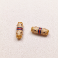 wholesale Metal: S925 silver gold-plated, enamel painted, oil-dripped, Tibetan bead barrel bead accessories bracelet DIY semi-finished spacer beads new special offer-0-15