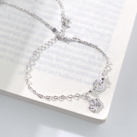 wholesale 925 Sterling Silver Viral Crushed Ice Crown Bracelet for Women, Summer Versatile High-End Ins Style Light Luxury Hand Jewelry Bangle-Crushed Ice Crown Bracelet/approx. 2.21g&gt;SL010921