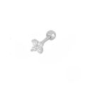 wholesale S925 Sterling Silver Mini Threaded Ear Bone Stud Piercing Earrings, a trendy and creative INS style popular in Europe and America-0-12