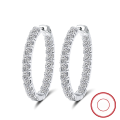 wholesale S925 sterling silver gold-plated ultra-sparkling zirconia drop earrings, manufacturer wholesale-0-94