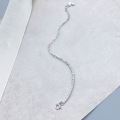 wholesale S925 Sterling Silver Maker Fashionable Ballpoint Claw Chain Slim Waist Full Diamond Bracelet Sparkling and Shining Minimalist Niche Design Hand-0-3