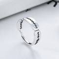 wholesale S925 Blade Ring Trendy Hip-Hop Accessory Vintage Creative Minimalist Ins Style Women's Ring-0-0