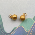 wholesale S925 gold-plated spacer beads for DIY bracelets and necklaces, gourd-shaped dangle beads with through holes, semi-finished accessories-0-3