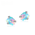 wholesale S925 sterling silver gold-plated irregular fire opal earrings for cross-border trendy fashion, wholesale from manufacturers-0-0