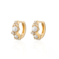 wholesale S925 Sterling Silver INS Pearl Zircon Earrings, a best-selling and versatile women's earring in-0-5