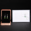 wholesale 925 Silver Jasper Ear Hooks with Certificate, Wholesale Ancient Style Silver Moon Hetian Jade Earrings Ethnic Green Jade Earrings-0-3