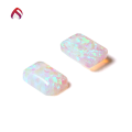 wholesale Metal, Synthetic Opal OPAL Rectangular Cushion Small Octagon Lab-Created Opal Jewelry Setting Stones-0-2