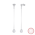 wholesale GPE Collection S925 Sterling Silver European and American Cross-Border Exquisite Earrings, Natural Freshwater Pearl Stud Earrings Wholesale-0-35
