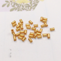 wholesale Gold Plated S925 Silver Spacer Beads, Spacers, Gaskets, Semi-finished DIY Jewelry Accessories for Crystal Jewelry Bracelet Necklace-0-4