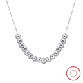 wholesale S925 Sterling Silver APN Collection Versatile Women's Necklace Elegant Minimalist Niche Premium Light Luxury Fashion OL-0-24
