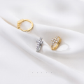 wholesale S925 silver cross ear clips for women, Korean-style earrings with a design sense, jewelry G6736-0-1