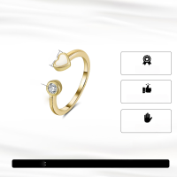 wholesale 925 Silver 6-Carat High Carbon Diamond Ring, ShiPei New Style European and American Women's Fashion Statement Ring for Drop Shipping-White【R-0302】 9