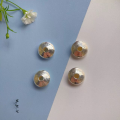 wholesale S925 silver flying saucer spacer bead DIY handmade beading bracelet necklace flat bead abacus bead accessories-0-9