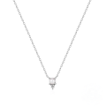 wholesale S925 Sterling Silver Ins-style Small Snake Pendant With Crystal Rhinestones And Pearl Drop Necklace-0-7