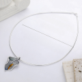 wholesale [] Retro antique drip-glue leaf pendant, Yunchaoxuan S990, a unique and designed ancient-style Buddhist disciple necklace-0-2