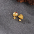 wholesale 925 Sterling Silver Gold Plated Enamel Fired Lion Awakening Bead DIY Bracelet String Spacer Bead Accessory Cord Matching Bead Parts-0-5