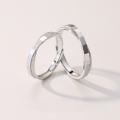 wholesale S925 Sterling Silver Galaxy Couple's Ring, Möbius Plain Band Adjustable Jewelry J9856-0-0
