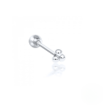 wholesale S925 Sterling Silver Mini Piercing Jewelry, Spiral Ear Stud for Cartilage, Trendy and Edgy INS Style-0-3