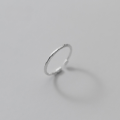 wholesale S925 Silver Simple and Elegant Ins Twist Knot Ring Small Fresh Open Ring J8176-0-1