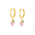 wholesale S925 Sterling Silver Mini Tropical Fruit Earrings, A Best-selling Creative Minimalist Design-0-13