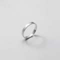 wholesale S925 silver Korean-style minimalist elegant smooth single-loop ring, fresh summer line jewelry J9025-0-1