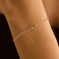 wholesale S925 Sterling Silver Bow Bracelet For Women, Ins Style,-0-1
