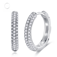 wholesale Metal: 925 Sterling Silver Mu Jing Jewelry New-E003 Earrings 925 Silver