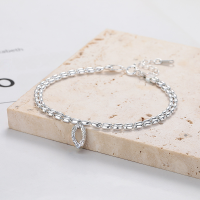 wholesale S925 Sterling Silver FashionCross-Border Double-Layer Stackable Wearable Lucky Bracelet InsTrendy Design-312S/approx. 5.5g 925 silver