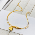 wholesale S925 Sterling Silver Auspicious Fortune-Charming Little Fat Fu Bracelet, Fashionable New Chinese Style Minimalist Design High-End Sense Hand Accessory-0-3