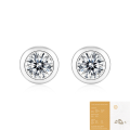 wholesale S925 Silver Moissanite Bubble Stud Earrings Minimalist Silver Jewelry Earrings Source Factory Large Quantity Ready Stock Wholesale-0-6