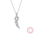 wholesale 925 Sterling Silver Ethereal Snake Necklace for Women, Small Batch Luxury Cross-border Pendant Accessory-0-6