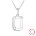wholesale S925 Sterling Silver APN Collection Versatile Women's Necklace Elegant Minimalist Niche Premium Light Luxury Fashion OL-0-102
