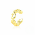 wholesale S925 Sterling Silver Twisted Double-layer Clip-on Earrings, Trendy Ins Minimalist Style-0-5